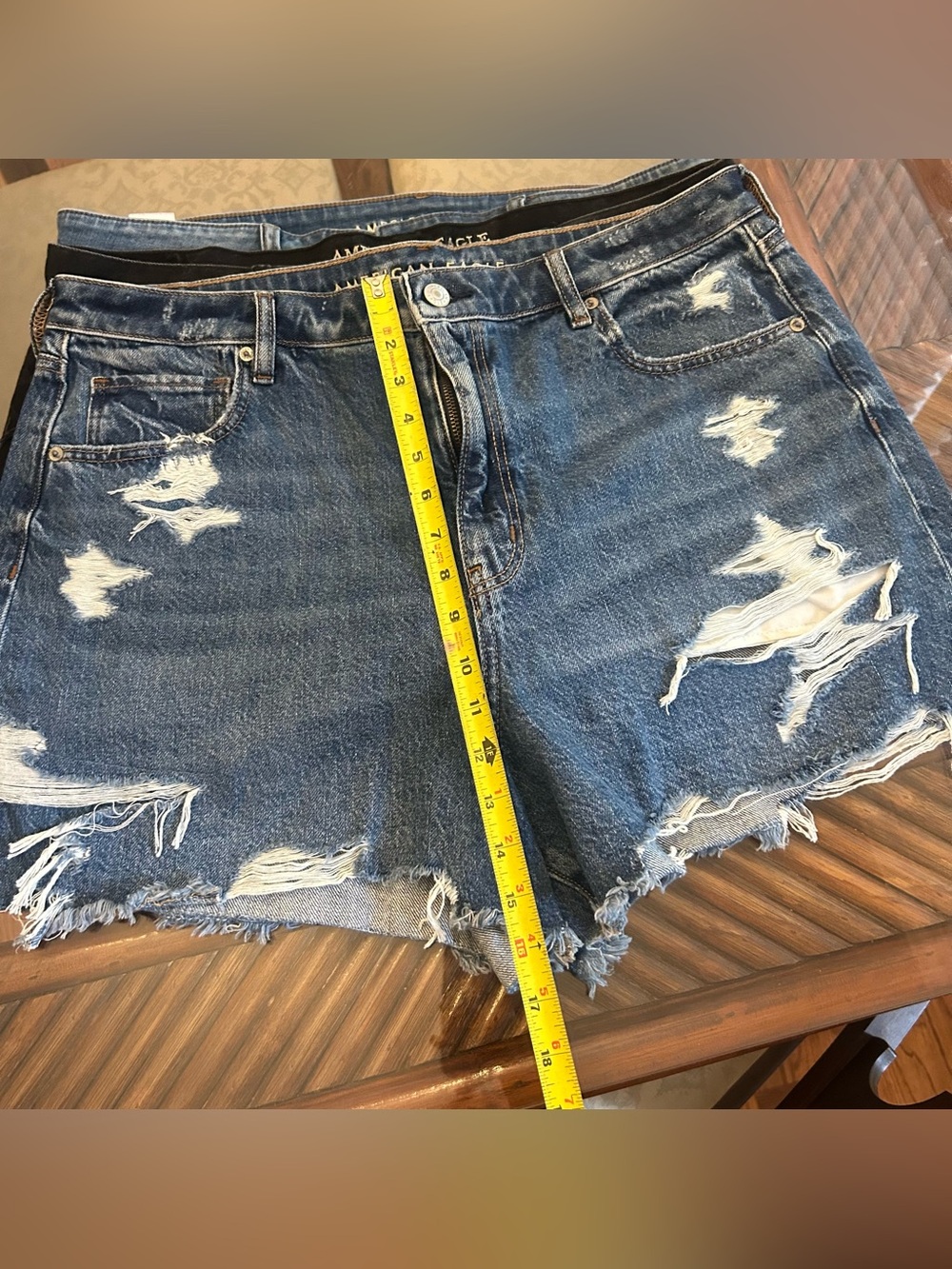 American Eagle denim shorts (lot of 3) sz. 16-18 - Picture 6 of 10